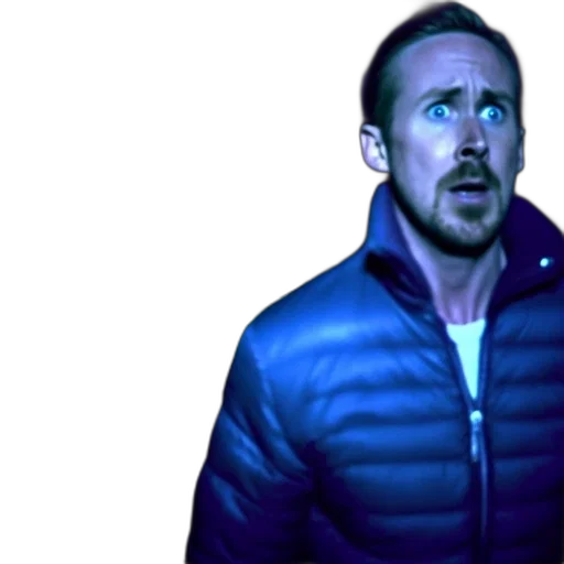 jacket, face, creature, concept art transparent PNG cut-out