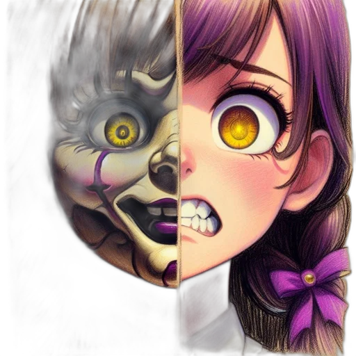 mask, face, creature, anime transparent PNG cut-out