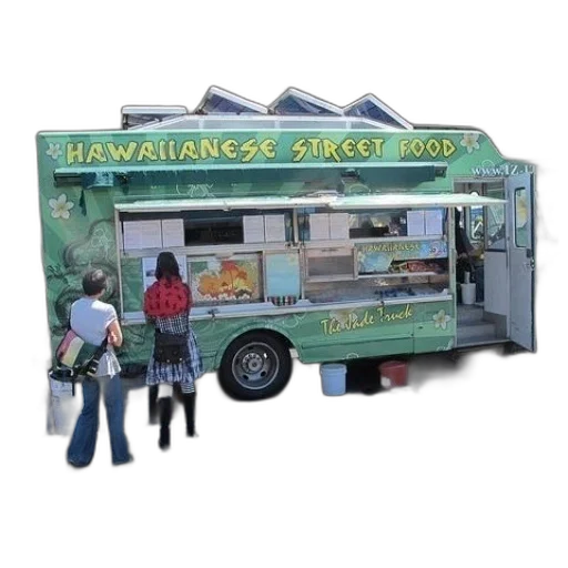 food, staff, hawaiianese, street transparent PNG cut-out