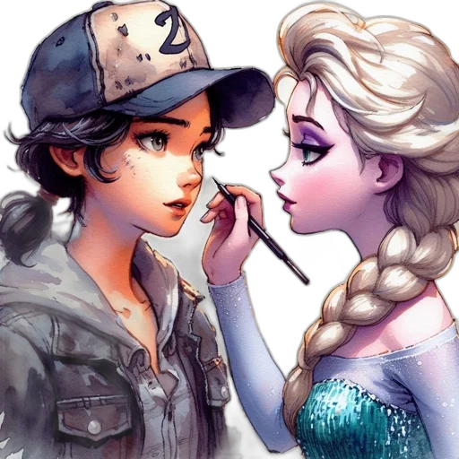 fantasy art, comic book art, cartoon, concept art transparent PNG cut-out