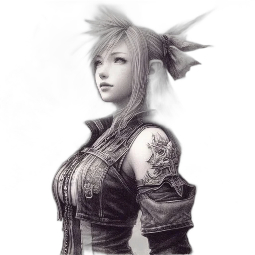 jacket, weapon, concept art, fantasy art transparent PNG cut-out