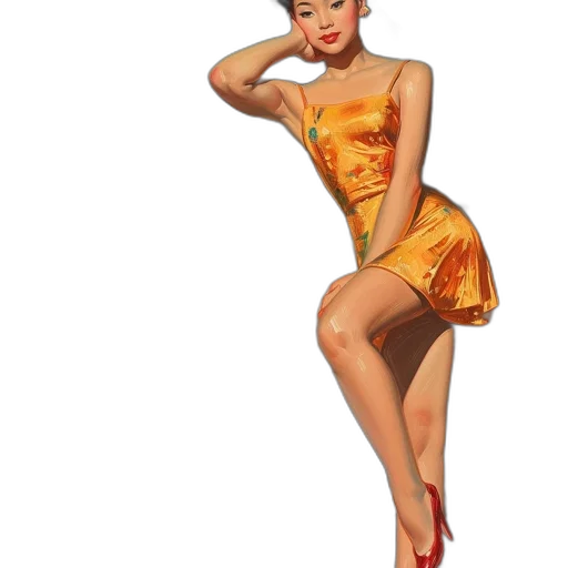 dress, photorealistic, concept art, 3d render transparent PNG cut-out