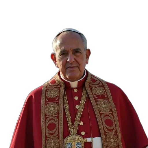 staff, face, crown, pope transparent PNG cut-out