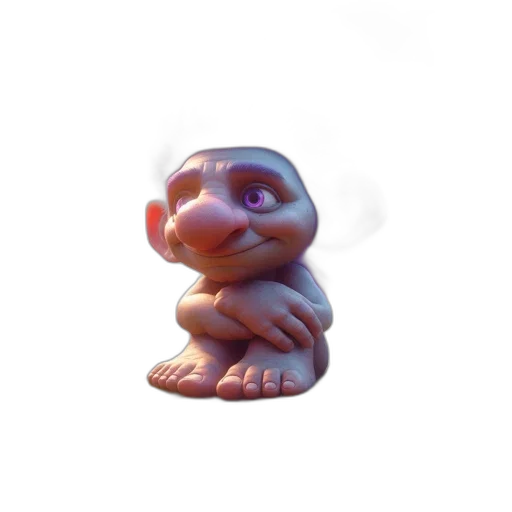 creature, animal, dragon, staff transparent PNG cut-out