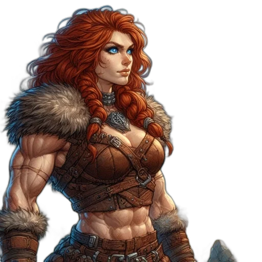 fantasy art, comic book art, concept art, pixel art transparent PNG cut-out