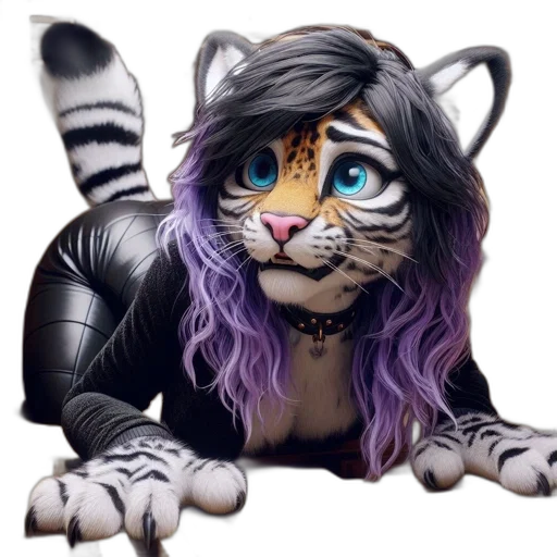 animal, fantasy art, concept art, 3d render transparent PNG cut-out