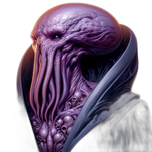 mask, creature, face, hair transparent PNG cut-out