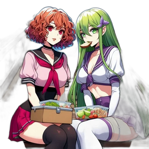 food, staff, anime, pixel art transparent PNG cut-out
