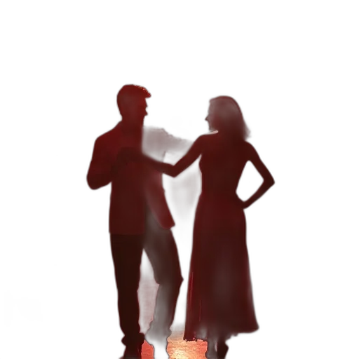 dress, staff, umbrella, shoes transparent PNG cut-out