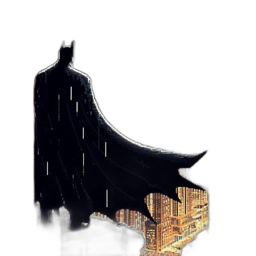 comic book art, concept art, pixel art, watercolor transparent PNG cut-out