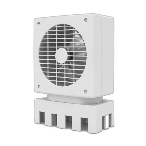 robot, 3d render, white, rectangular transparent PNG cut-out