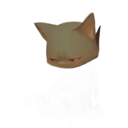 hat, mask, creature, staff transparent PNG cut-out