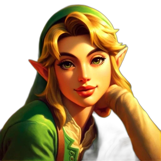 face, staff, crown, fantasy art transparent PNG cut-out