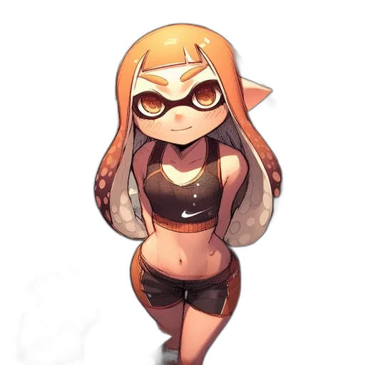dress, staff, animal, weapon transparent PNG cut-out