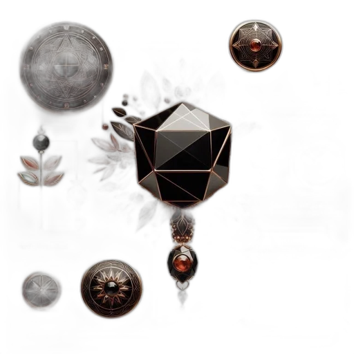 jewelry, umbrella, staff, crown transparent PNG cut-out