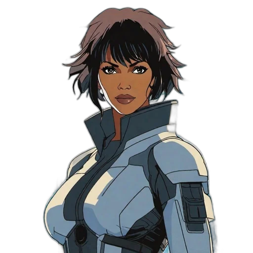 jacket, concept art, anime, comic book art transparent PNG cut-out