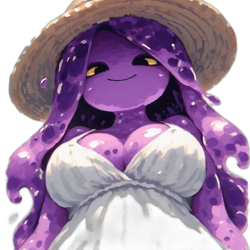hat, dress, creature, mask transparent PNG cut-out