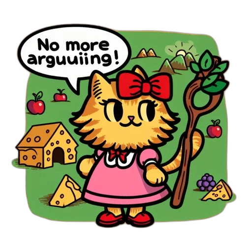 animal, dress, food, staff transparent PNG cut-out