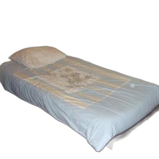 furniture, 3d render, small, bed transparent PNG cut-out