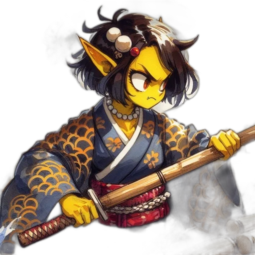 staff, mask, sword, dragon transparent PNG cut-out