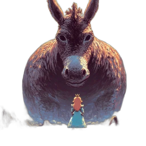 animal, crown, creature, dress transparent PNG cut-out