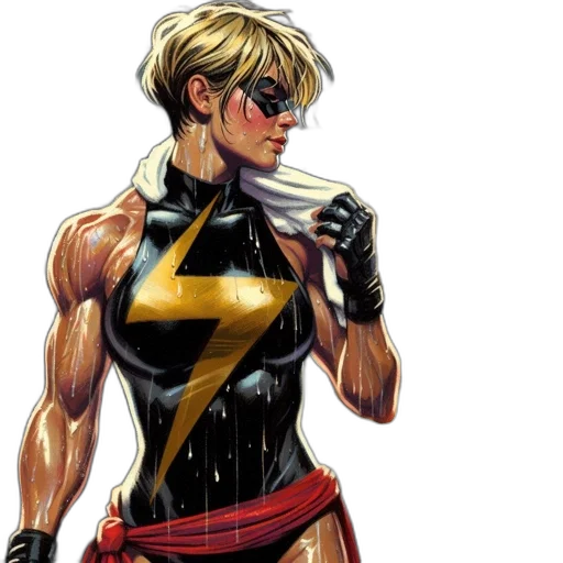 comic book art, concept art, cartoon, cyberpunk transparent PNG cut-out