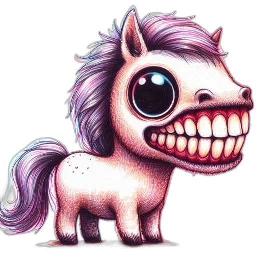 creature, animal, staff, pixel art transparent PNG cut-out