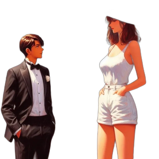 dress, concept art, pixel art, comic book art transparent PNG cut-out