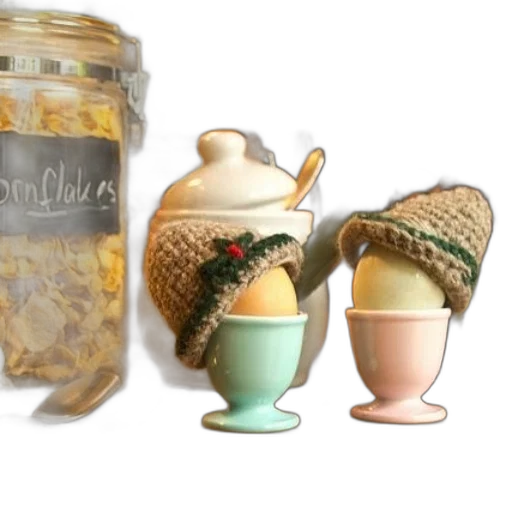 food, 3d render, cozy, breakfast transparent PNG cut-out