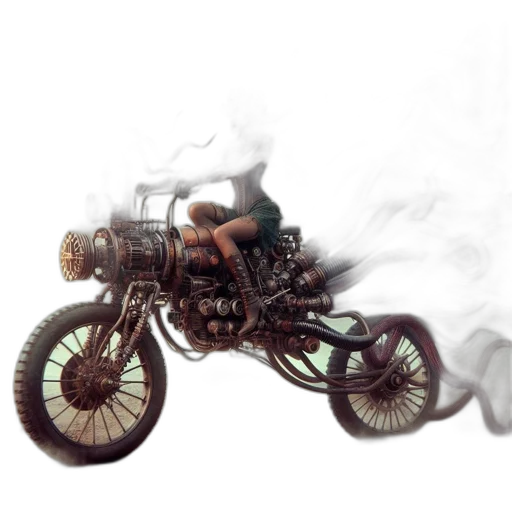 car, weapon, robot, dragon transparent PNG cut-out