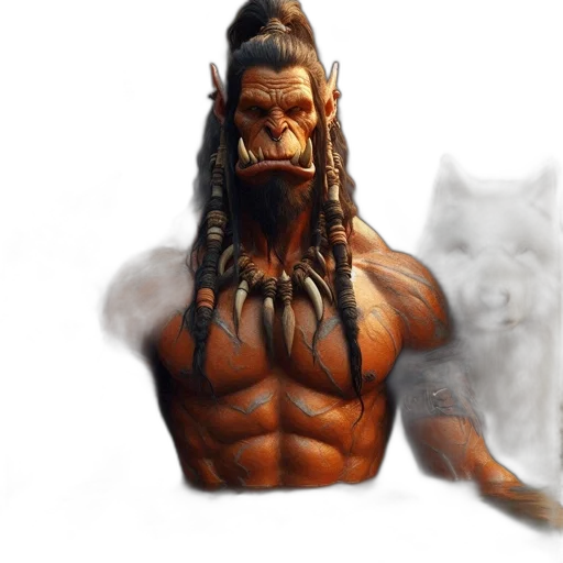 animal, creature, mask, staff transparent PNG cut-out