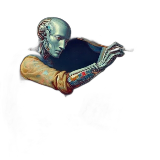 robot, jewelry, mask, face transparent PNG cut-out