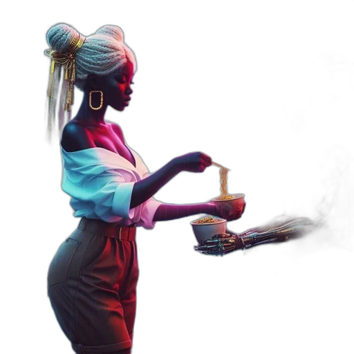 food, staff, dress, jewelry transparent PNG cut-out