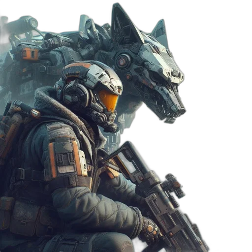 robot, animal, weapon, dragon transparent PNG cut-out