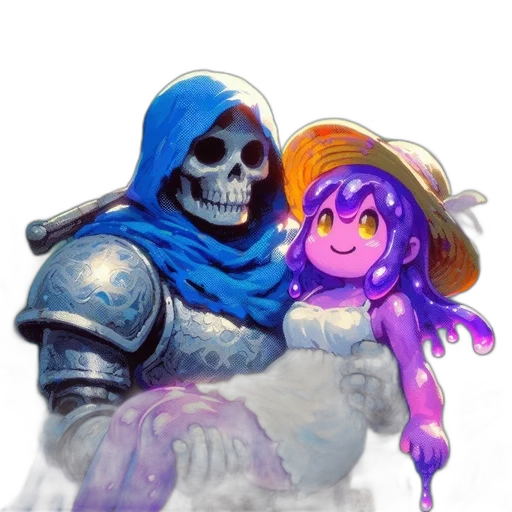 pixel art, concept art, fantasy art, watercolor transparent PNG cut-out