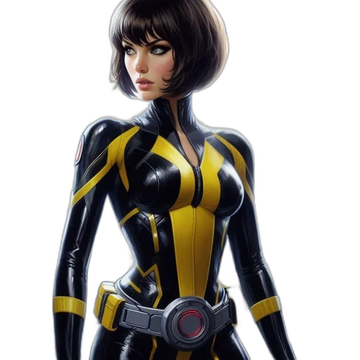 comic book art, concept art, fantasy art, 3d render transparent PNG cut-out