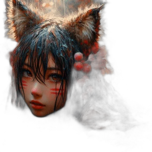 mask, face, creature, animal transparent PNG cut-out