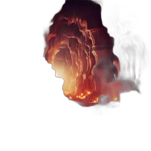 face, dragon, mask, hair transparent PNG cut-out