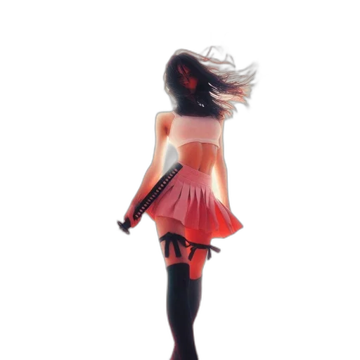 dress, hair, creature, umbrella transparent PNG cut-out