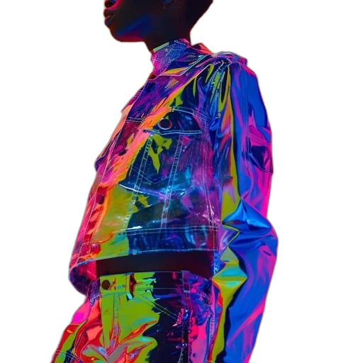 jacket, dress, robot, face transparent PNG cut-out