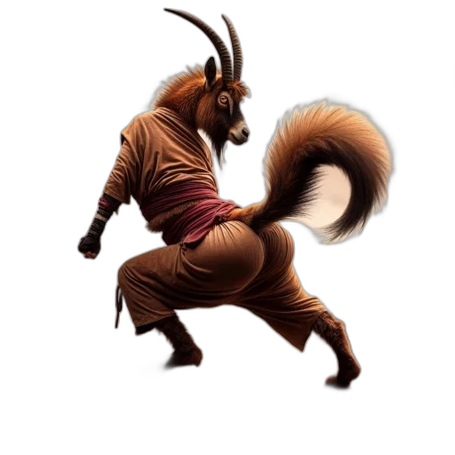 dragon, animal, creature, staff transparent PNG cut-out