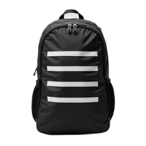 jacket, 3d render, monochrome, black transparent PNG cut-out