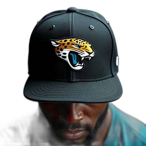 hat, jacksonville, jaguars, mens transparent PNG cut-out