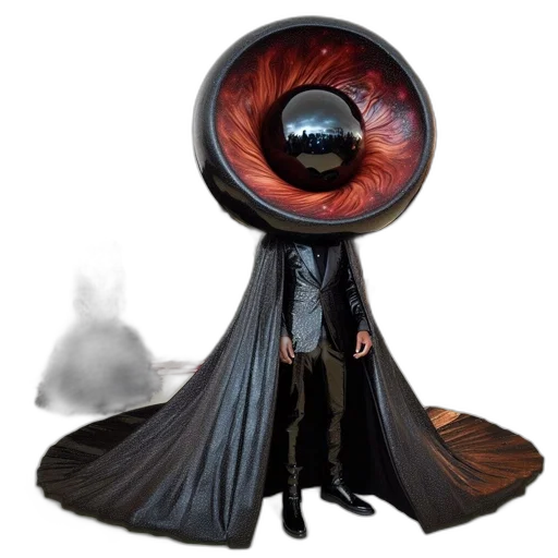 mask, creature, dress, robot transparent PNG cut-out