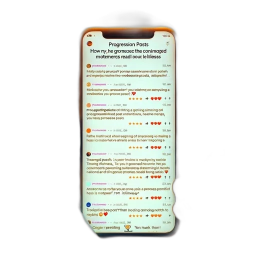 staff, hand, holds, smartphone transparent PNG cut-out