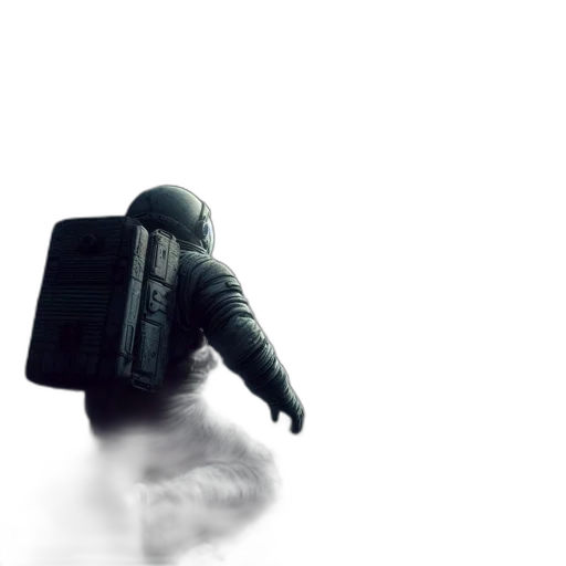 jacket, robot, mask, weapon transparent PNG cut-out