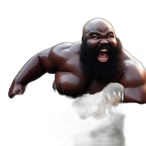 animal, creature, hair, weapon transparent PNG cut-out