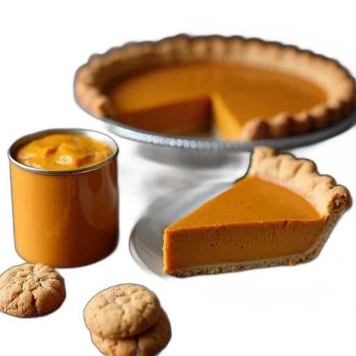 food, 3d render, golden, can transparent PNG cut-out
