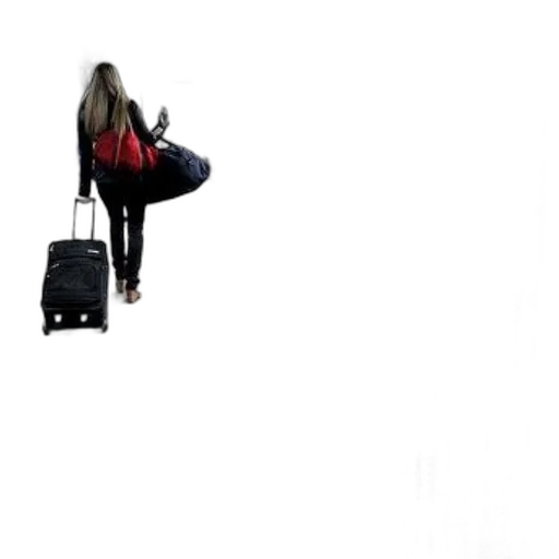 staff, jacket, umbrella, robot transparent PNG cut-out