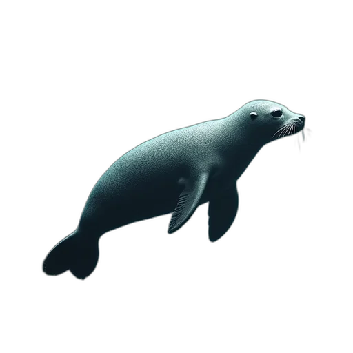 animal, creature, staff, 3d render transparent PNG cut-out